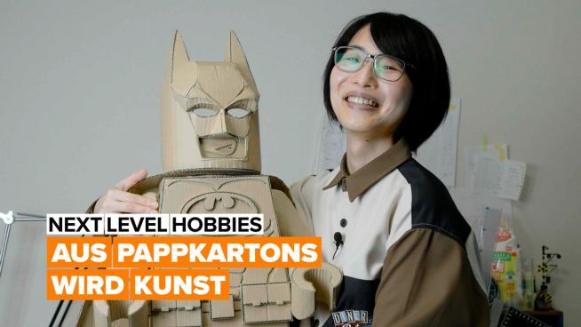 Next Level Hobbies: lebensechte Pappkartonskulpturen
